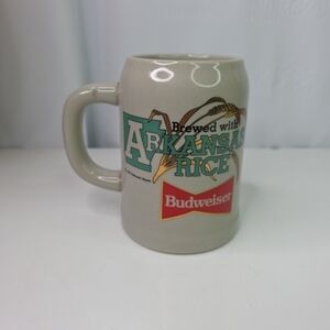 Budweiser Arkansas This Buds For You Beer Mug 1991.